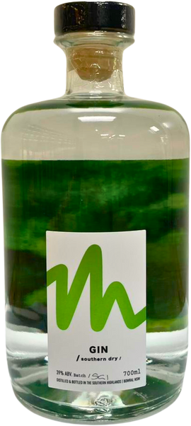 Millsheds Distillery Southern Dry Gin bottle